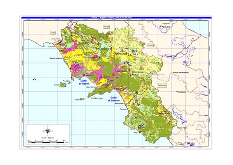 Carta Geografica Campania 9