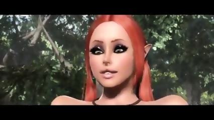 Hentai D Elfa Novinha Sendo Fodida Por Goblin Na Floresta