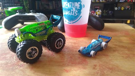 My Earth Day Hot Wheels Car And My Carbonator Monster Truck Have The Same Feature Bottle Openers