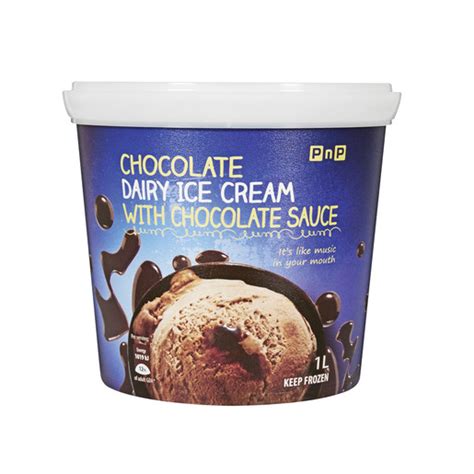 Pnp Chocolate Ice Cream 1l Pnp