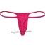 Men Enhance Pouch Thong Bikini G String Minikini Tangas Posing