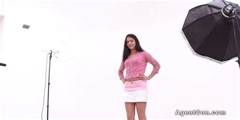 Dark Haired Russian Babe Bangs Agent Tnaflix