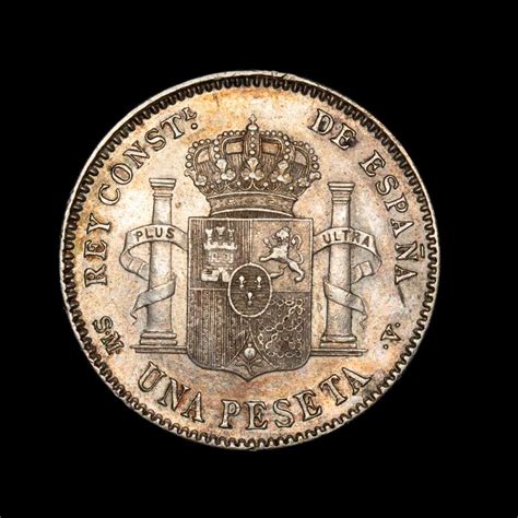 España Alfonso XIII 1 Peseta 1900 SMV 8518 Lucernae Numismática