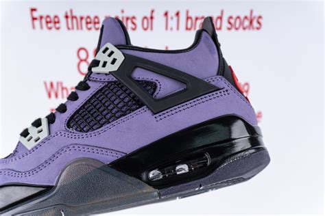 Travis Scott x Air Jordan 4 Retro Purple