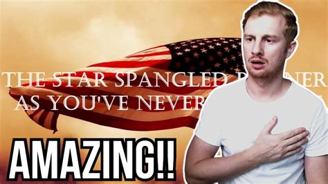 British Guy Reacts To Star Spangled Banner As You Ve Never Heard It