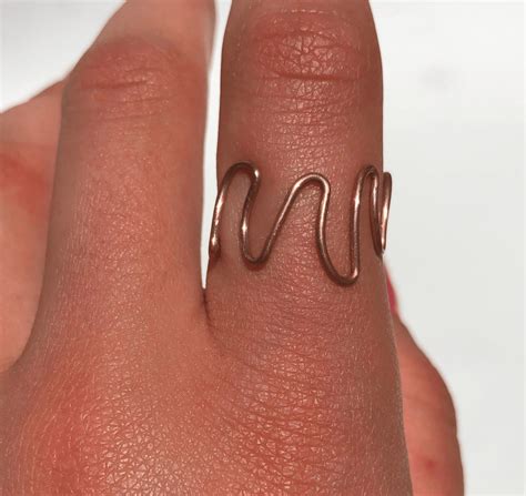 Handmade Wire Rings 3 Pack Perfect T Etsy