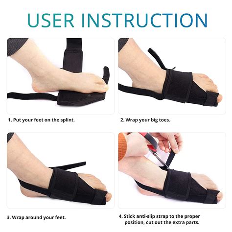 Vicorrect Bunion Corrector - Orthopedic Bunion Splint for Big Toe Pain