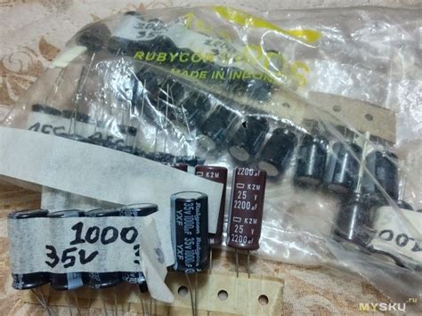 Конденсаторы Matsushita (Panasonic) TA 25V/1000uF (на 125°C)