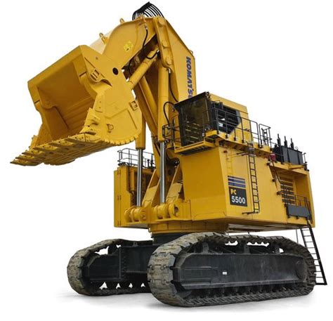 Komatsu PC5500-6 Hydraulic Excavator, 535 ton, 1260 hp, Price from Rs.0 ...