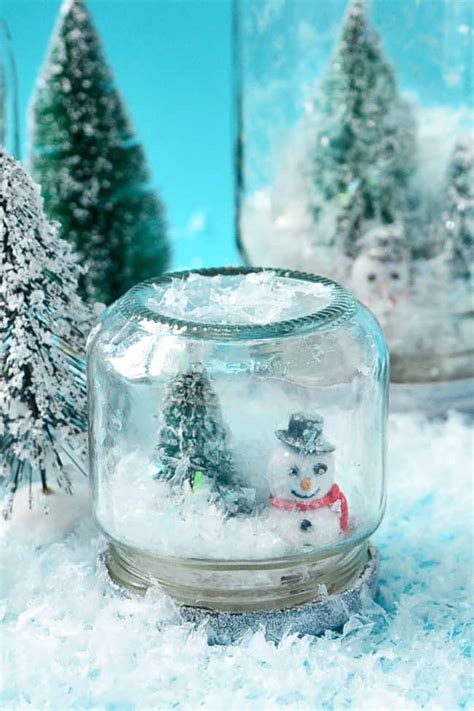 How To Make A Waterless Snow Globes