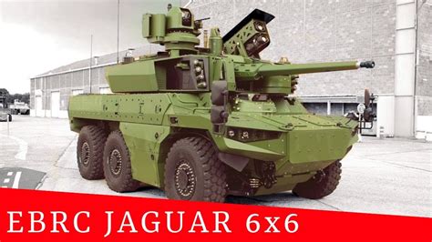 Ebrc Jaguar French Future Recon Vehicle Youtube