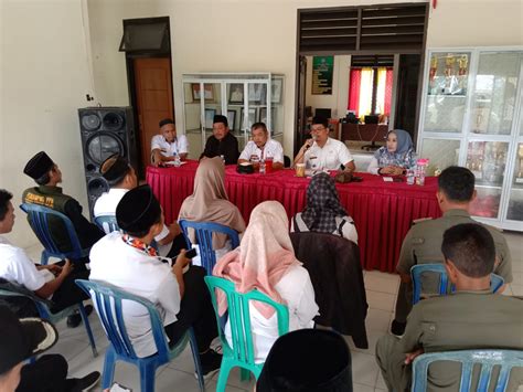 Rakor Persiapan Musrenbang Kecamatan Air Hitam Pekon Gunung Terang