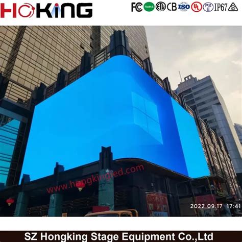 3D Wall Panel Outdoor P6 Naked Eye High Brightness Advertising