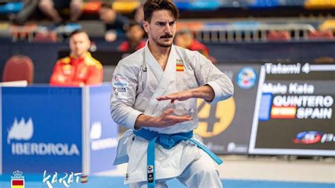 Finales de katas en el Europeo de Karate Quintero luchará por su