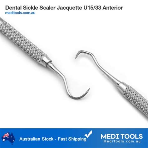 Dental Sickle Scaler Jacquette U Anterior Meditools Australia