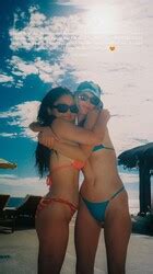 INSTA Lana Condor Ari Fournier Hugging In Bikini Phun Org Forum