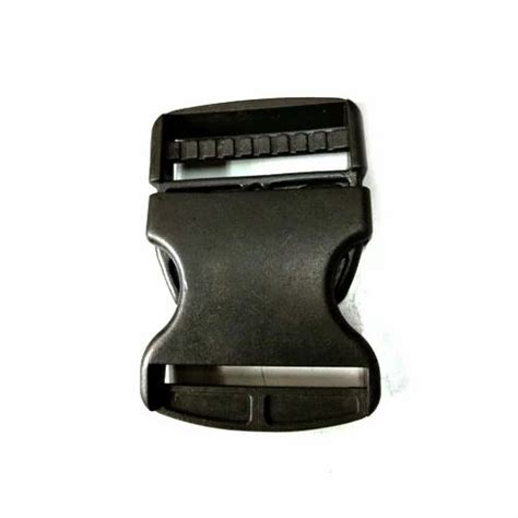 Black Plastic Bag Push Buckle Clip प्लास्टिक बक्कल Delhi Plastic