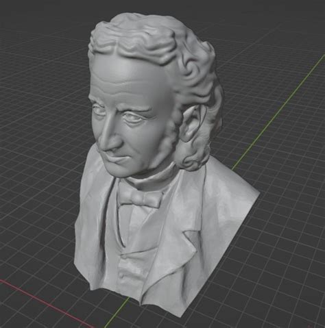 Niccolo Paganini 3D model 3D printable | CGTrader