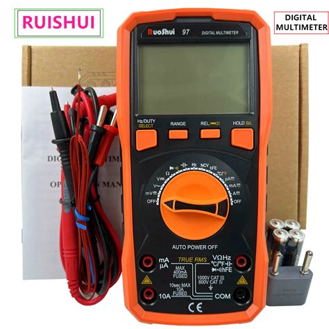 RuoShui VC97 Victor Digital Multimeter 4000 Counsts Resistance