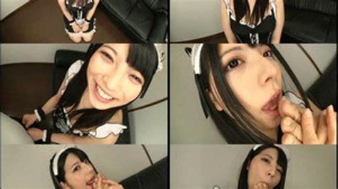 Fetishes And Femdom Room Japan Lady Applying As Maid Ordered To Eat Ass And Suck Dick Part