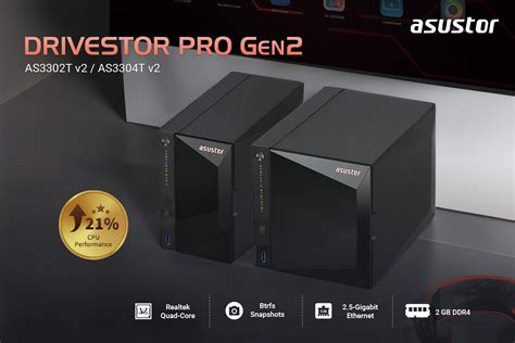 ASUSTOR Introduces Next Gen Drivestor Pro NAS Revolutionizing Storage