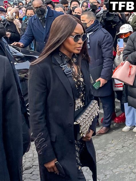 Naomi Campbell Flashes Her Nude Tits As She Attends The Dior Homme Show 108 Photos OnlyFans