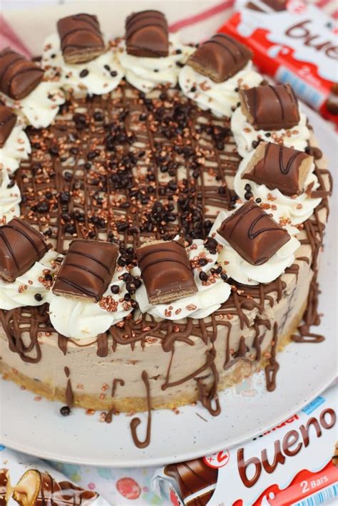 No Bake Kinder Bueno Cheesecake Jane S Patisserie