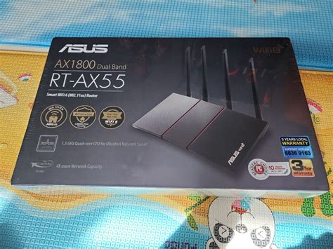 Asus Router RT-AX55, Computers & Tech, Parts & Accessories, Networking ...