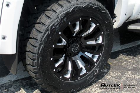 Toyota Tundra With In Black Rhino Pinatubo Wheels Exclusively From