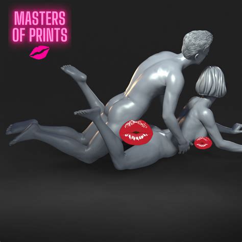 3D Printable Anal Obsession NSFW EROTIC MINIATURE 75 MM SCALE By Master