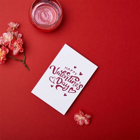 Printable Valentine Card, Printable Heart Valentine's Day Card ...