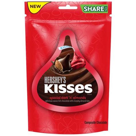 Buy Hersheys Kisses Special Dark N Almonds Chocolate Rich Flavour