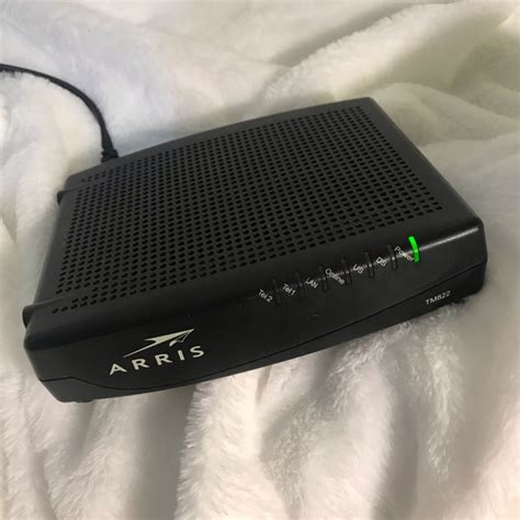 Arris Networking Arris Tm822a Black Cable Modem Docsis Touchstone