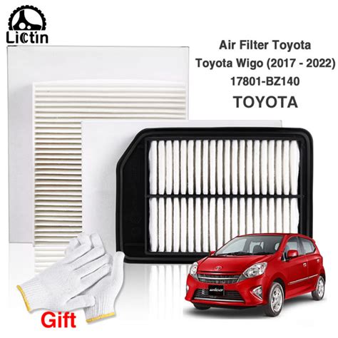 Lictin Toyota Wigo Gen Gen Air Filter And Cabin Filter Package