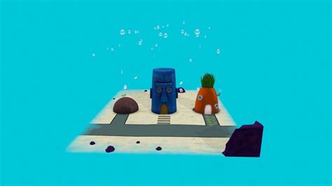 Bikini Bottom 3D Models Sketchfab