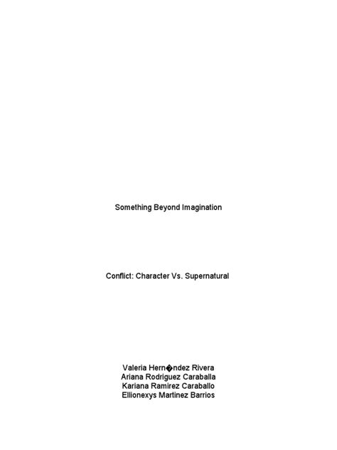 Something Beyond Imagination Pdf