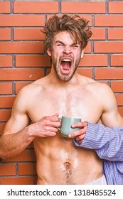 Hundred Nude Man Drinking Coffee Royalty Free Images Stock Photos Pictures Shutterstock