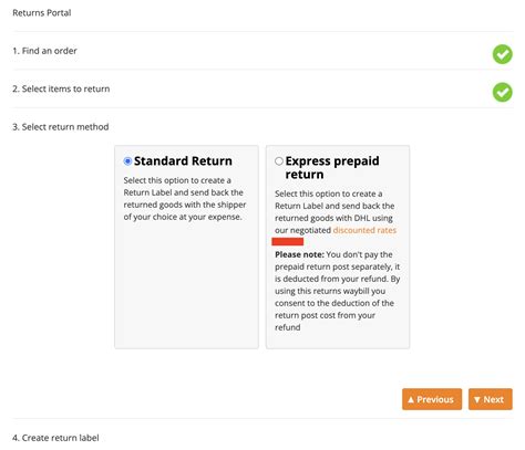 how much does it cost to return an item