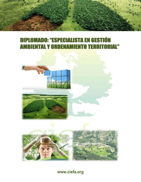 Especialista En Gesti N Ambiental Y Ordenamiento Territorial