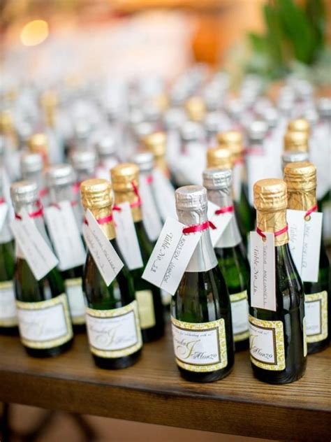 Mini Alcohol Bottles For Wedding Favors