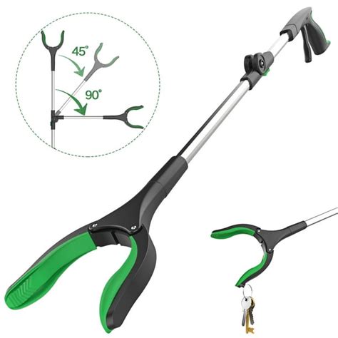 Reacher Grabber Tool, ORFELD Lightweight Long Handy Trash Claw Grabber, Reaching Assist Pick up ...