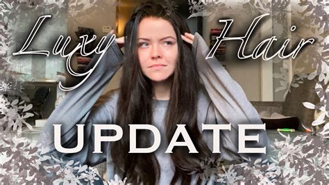 Luxy Hair Unboxing Update Youtube