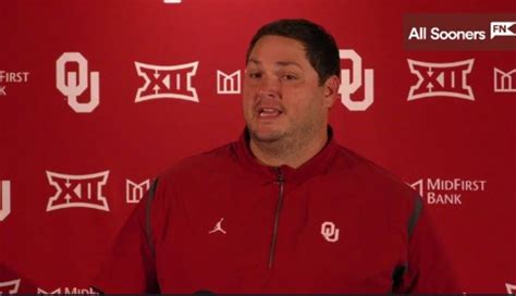 Watch Oklahoma Oc Jeff Lebby Press Conference Sports Illustrated