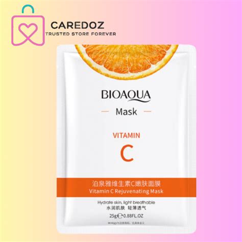 BIOAQUA Cahnsai Vitamin C Face Mask: Unveil Your Radiant Skin - Care Doz
