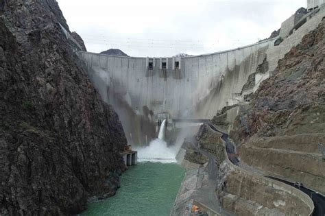 Yusufeli Barajında su seviyesi 112 metreye ulaştı