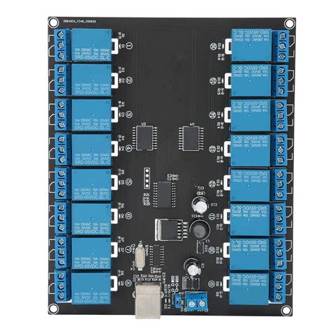 16 Kanal Relaismodul Optisch Isolierte USB Gesteuerte Relaiskarte