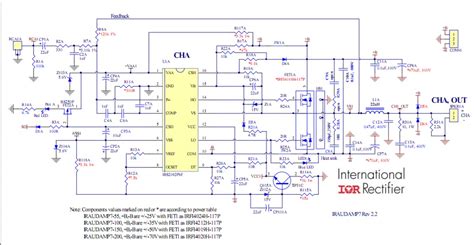 Irs2092s схема включения