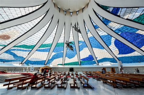 Gallery Of Gallery Oscar Niemeyers Cathedral Of Brasília Photographed