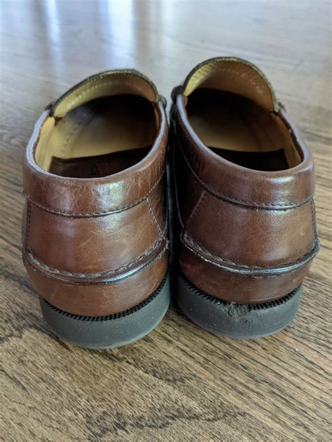 Mephisto Men S Spinnaker Brown Leather Penny Loafer S Gem