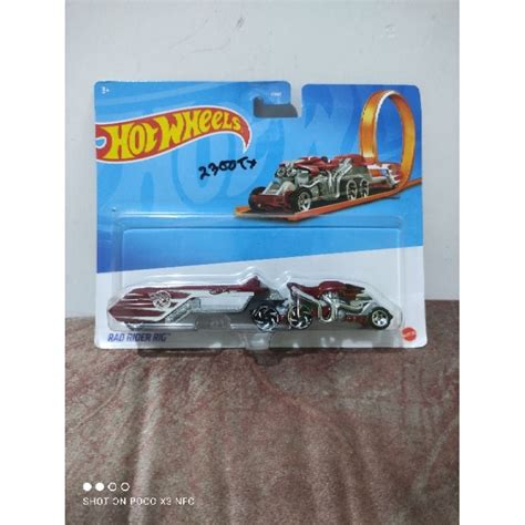 Jual Hot Wheels Trucks Track Stars Hot Wheels Truck Trailer Original Hotwheels Mattel Rad Rider